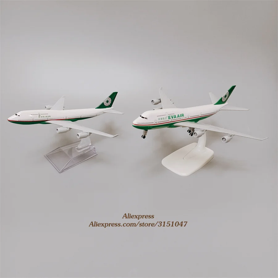 

Alloy Metal EVA Air Boeing B747-400 Airlines Diecast Model Air plane Model Airways Airplane Model Aircraft Kids Gifts