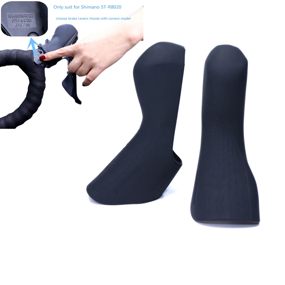 

Road Bike Bicycle Bracket Cover Shifter Lever Rival Force Hood for Shimano ST-R8020 Silica Gel Cycling Accessories 1 pair