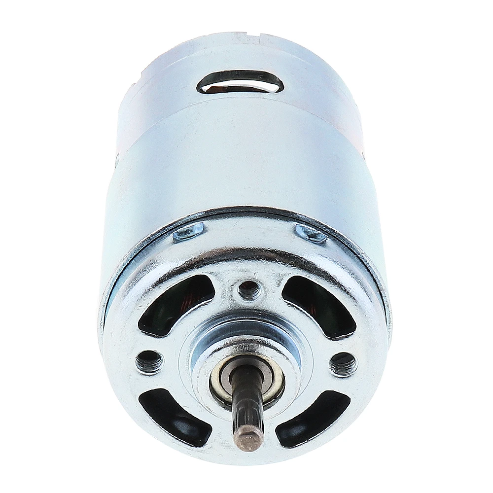895 DC Motor Double Ball Bearing12V 6000RPM Brush High Speed with Cooling Fan and Torque for Sprayer Car Wash Pump | Обустройство