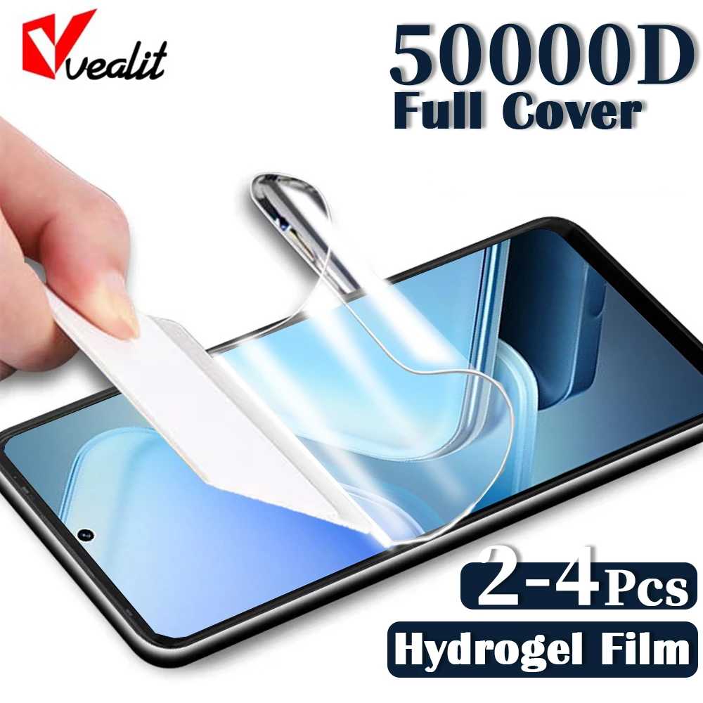 Фото 2-4 шт. мягкая силиконовая гидрогелевая пленка для Vivo iQOO Z9 Turbo Plus Z9X Z8X Z7X Z6X Z5X защитные пленки для экрана Vivo iQOO 12 11 10 11S №1