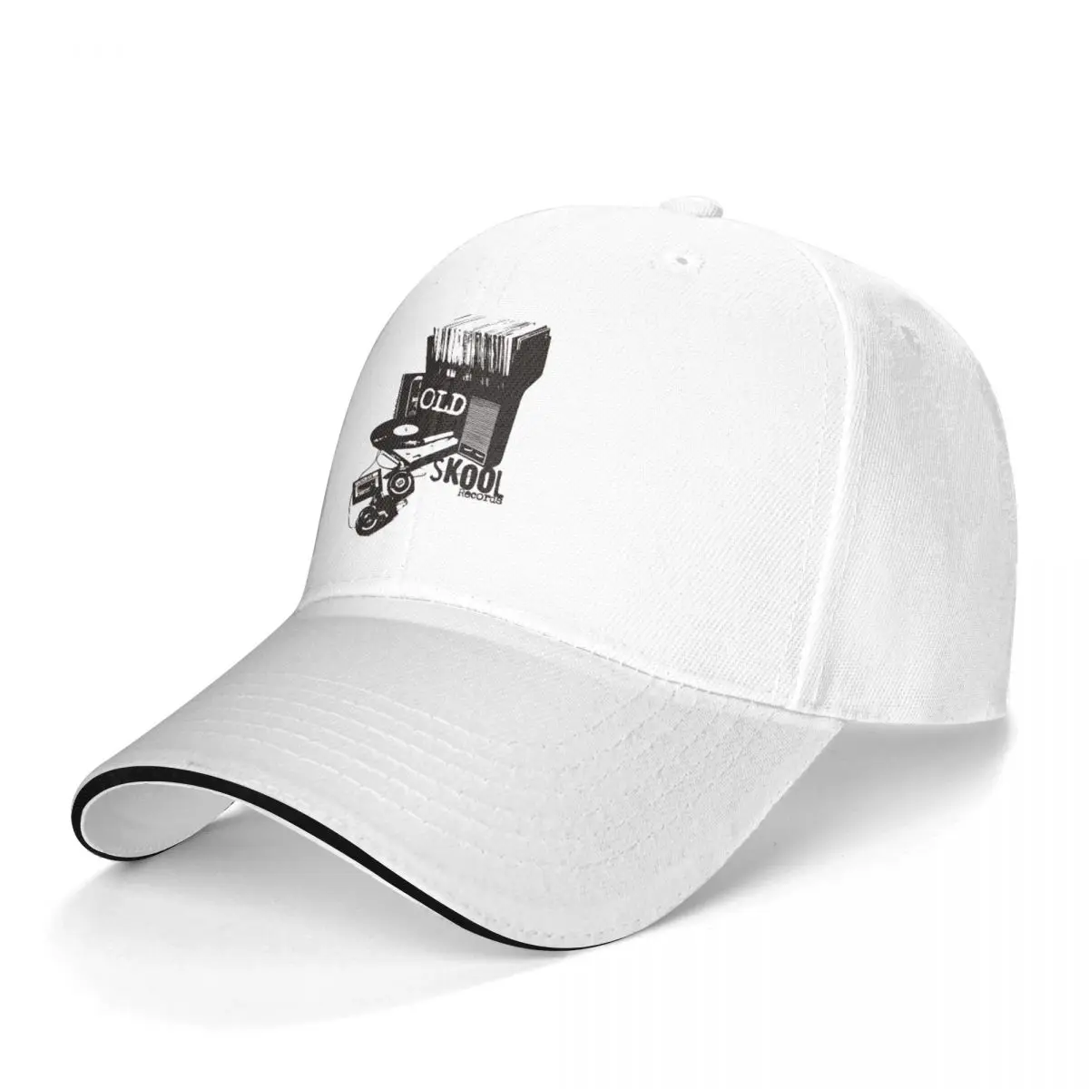 

Dj Turntable Baseball Cap Oldskool Records Male Design Trucker Hat Aesthetic Outdoor Dropshipping Snapback Cap