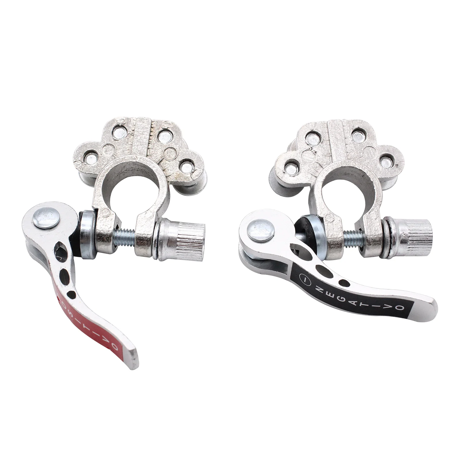 

2Pcs Car Battery Terminal Connector Clamp Quick Release Adjust Disconnect Tool