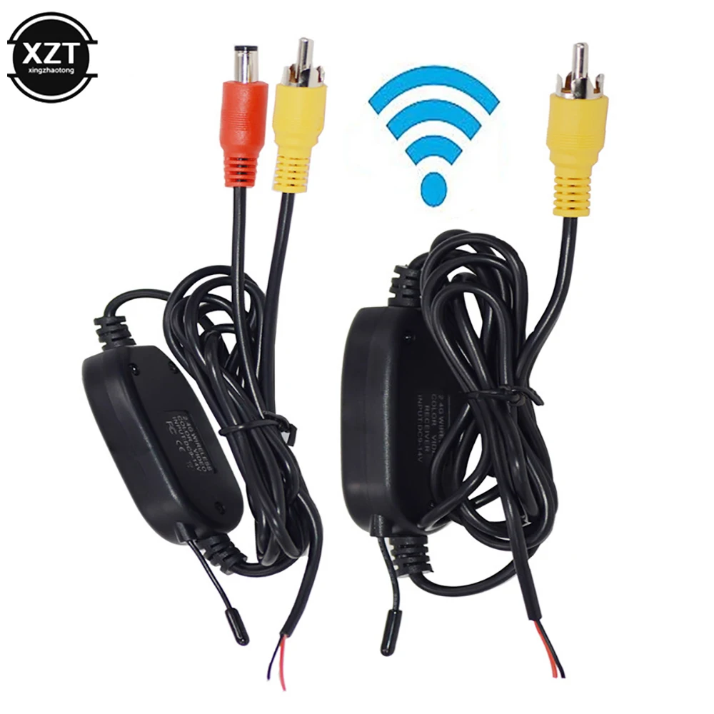 

2.4G Wireless Car Rear View Camera Wifi Wireless Wiring Kit DC 12V Vehicle Cameras Wireless Transmitter/Receiver