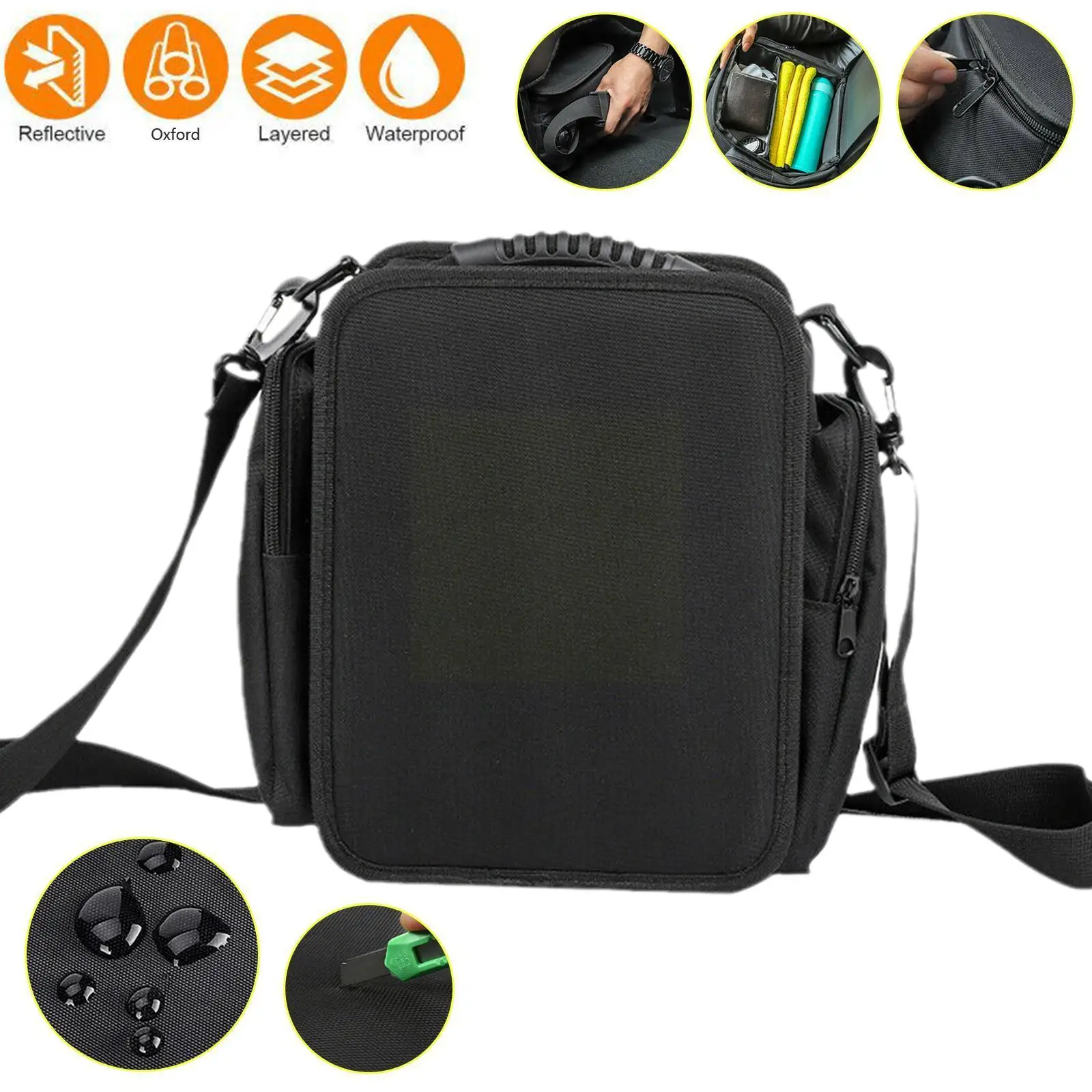 

Under Seat Storage Bag Underseat Organizer For Jeep Wrangler JK JT JL 4 Door 2007-2018 To 2019 2020 2021 2022 2023 Car Acce V9H2
