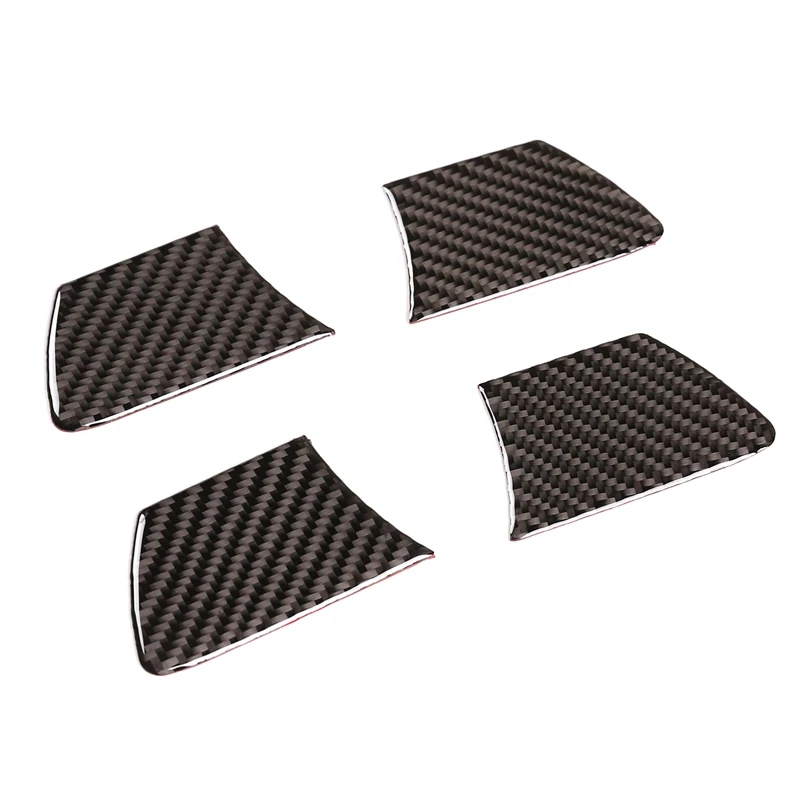 Для Toyota Hilux 2015-2021 углеродное волокно Автомобильная дверная ручка Чаша Крышка