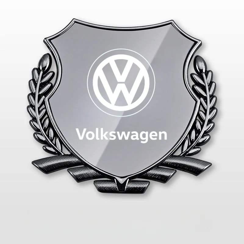 

Металлический багажник автомобиля, окно, боковая эмблема, значок, наклейка, наклейка для Volkswagen Polo Golf GTI CC Tiguan Arteon Passat Jetta Touareg ID.3