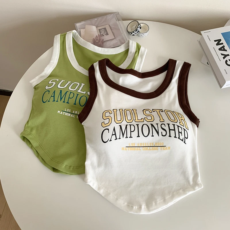 

Кроп-Топ Женский Повседневный с круглым вырезом и подкладкой