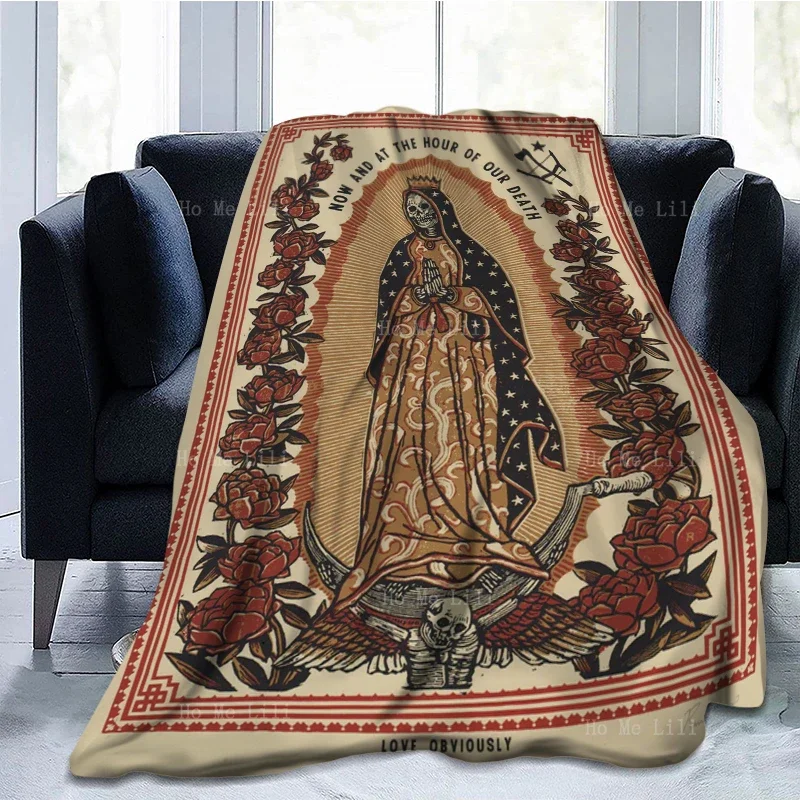 Фланелевое Одеяло Ho Me Lili для офисного дивана с изображением сериала теперь и на