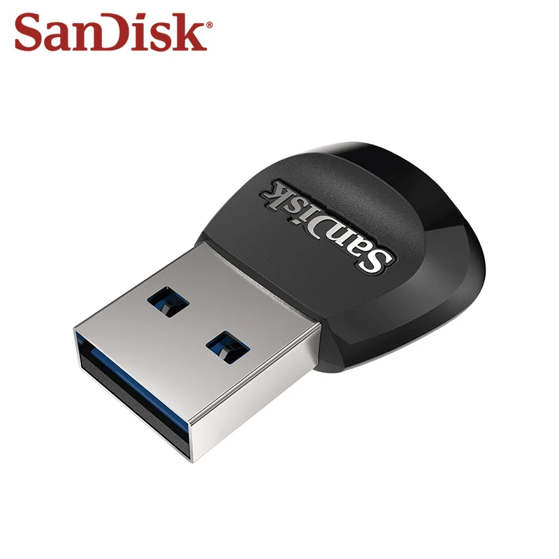 

SanDisk USB 3.0 microSD Card Reader High Speed Up to 170MB/s UHS-I Single Mini Memory Card Reader for microSD/microSDHC/microSDX