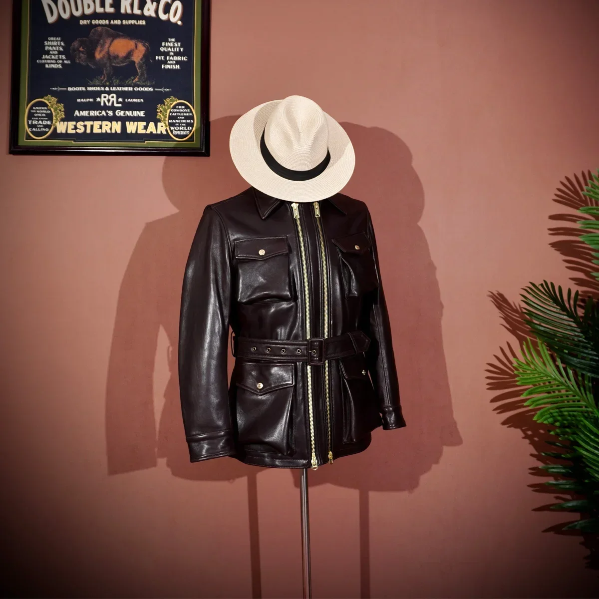 Тпая бритва классическая американская ретро-молния с двойной молнией охотничья