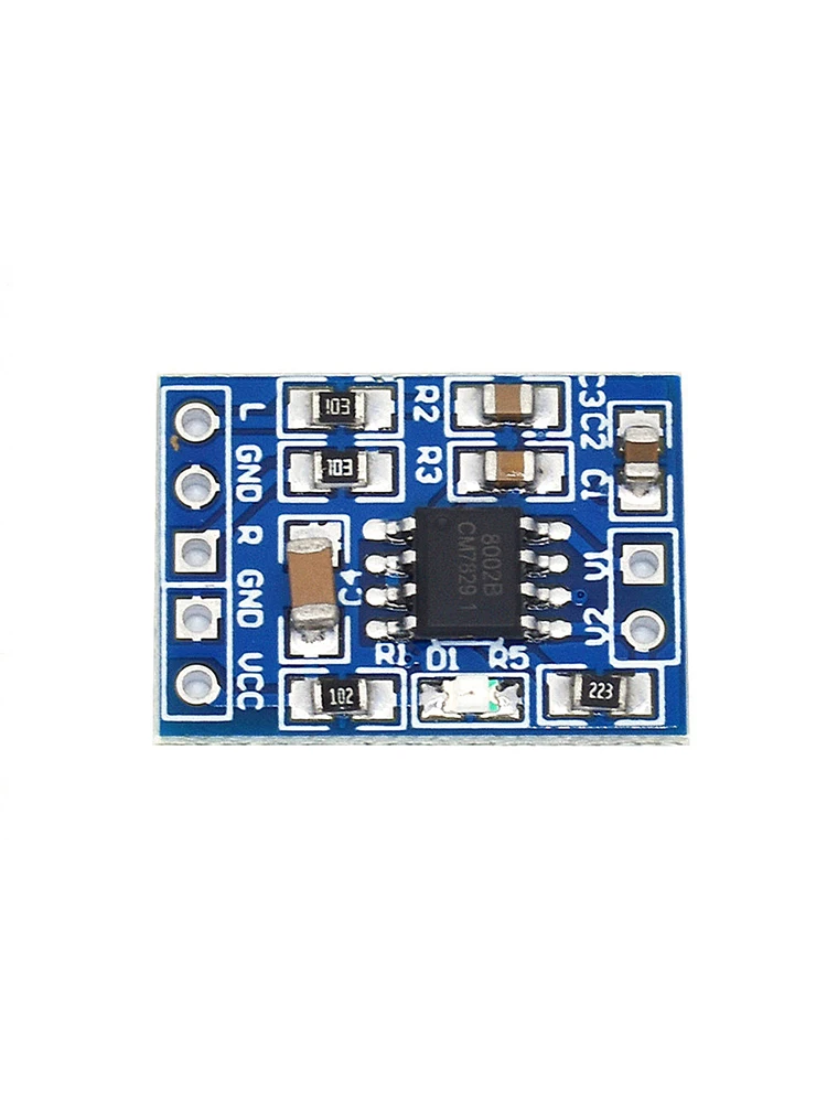 

HXJ8002 Mono Amplifier Board For Speakers Audio Video Player BTL 3W Digital Power Amplifier Module 2.0-5.5V Mini Amplifier Chips