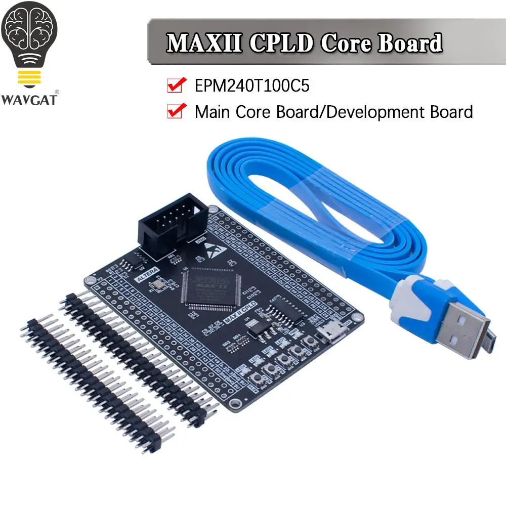 MAX II CPLD EPM240T100C5 Intel Altera core макетная системная плата 240T100 Кабельная линия для компьютера