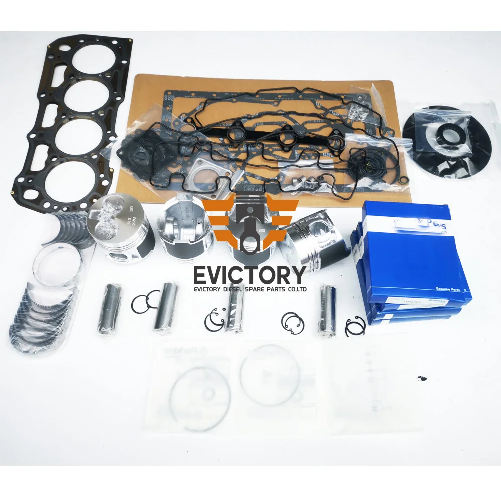 Комплект для ремонта поршневого кольца SHIBAURA N844 прокладка подшипника + 1 шт.