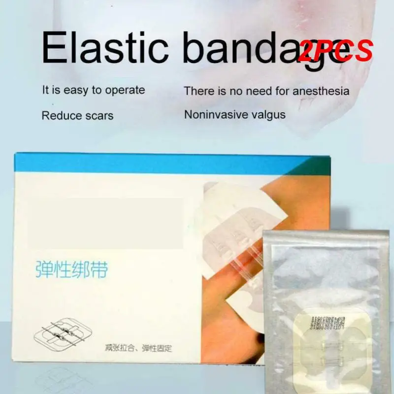 

2PCS Zippered Wound Painless Suture Adhesive Wound Closure Band Aid Fast Suture Zipper Band-Aid Outdoor Portable Suture-free