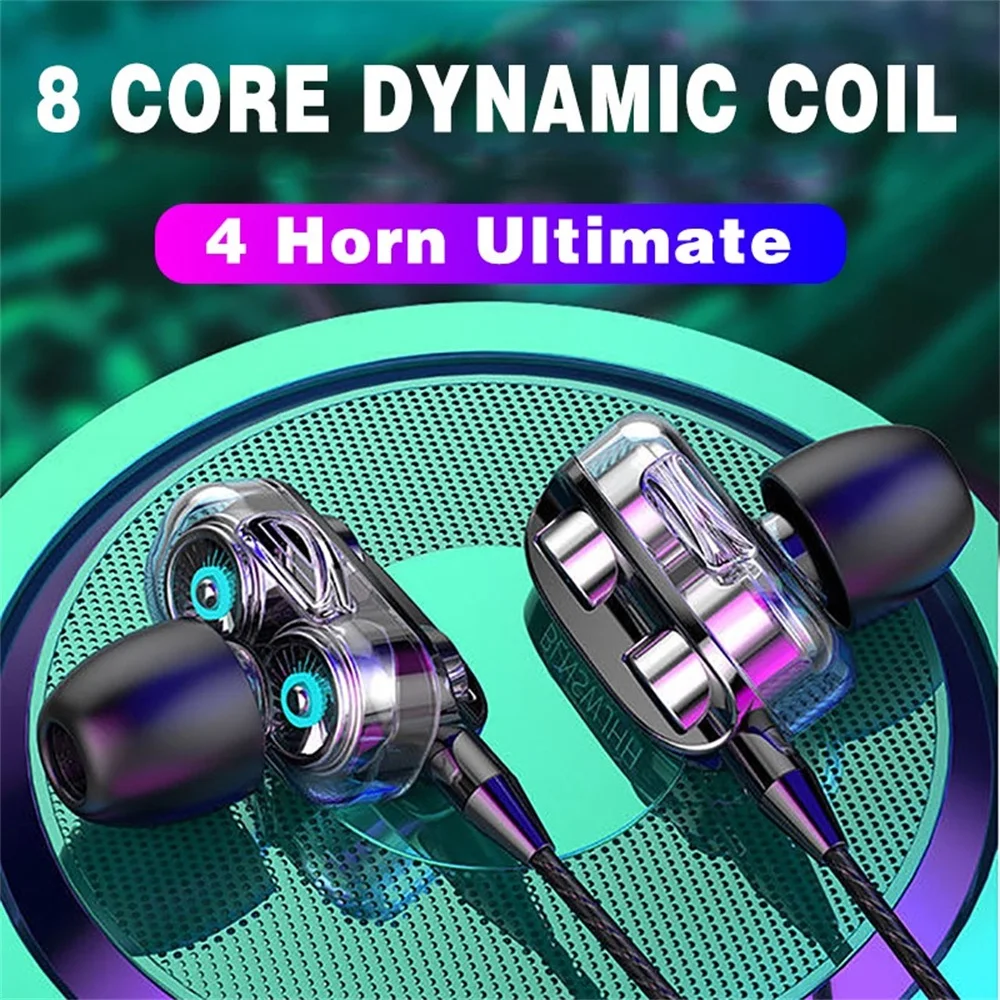 

New Sport Wired Earphone In-ear 3.5mm Headset Earbuds Bass Earphones Mini Earbuds Earphone For iPhone Samsung Xiaomi PC