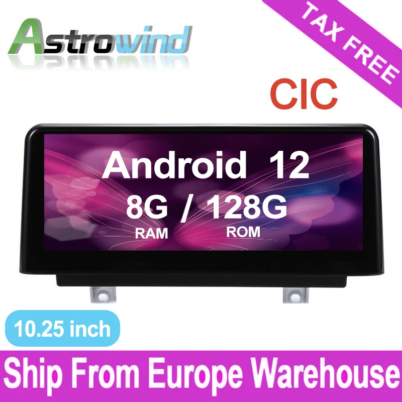 

10.25" 8G RAM Android 12 Car GPS Navigation System Media Stereo Radio ForBMW 1 Series F20 F21 forBMW 2 Series F23 Cabrio CIC