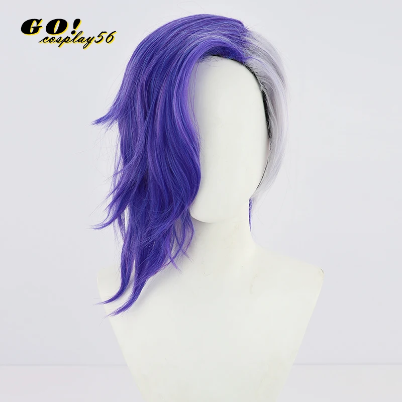 Парик унисекс из синтетических волос 45 см |