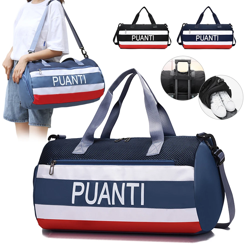 

Portable Travel Duffel Bag Organizers Unisex Large Capacity Carry Luggage Waterproof Lightweight Handbags for Men Women Simple