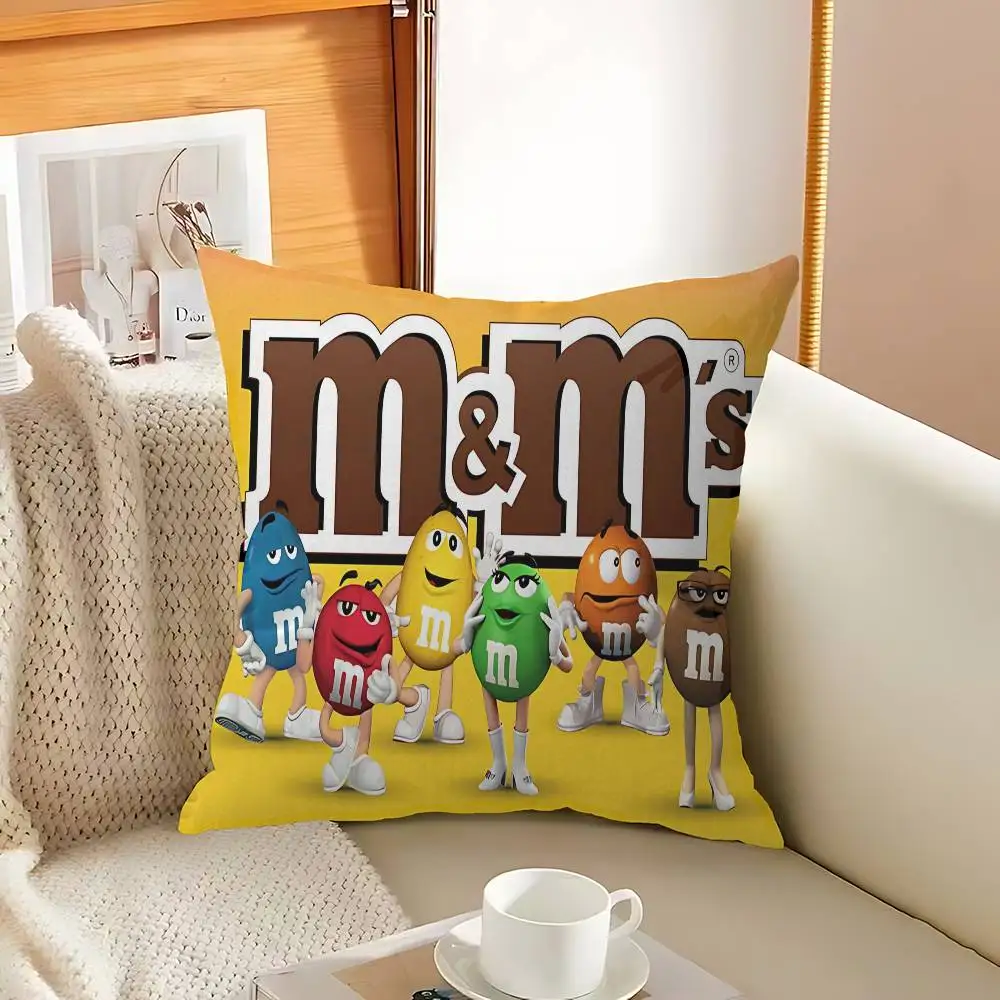 Фото Чехол для подушки Candy C-Chocolate MMS, декоративный чехол для подушки в стиле фермерского дома, чехлы для декоративных подушек для дивана №3