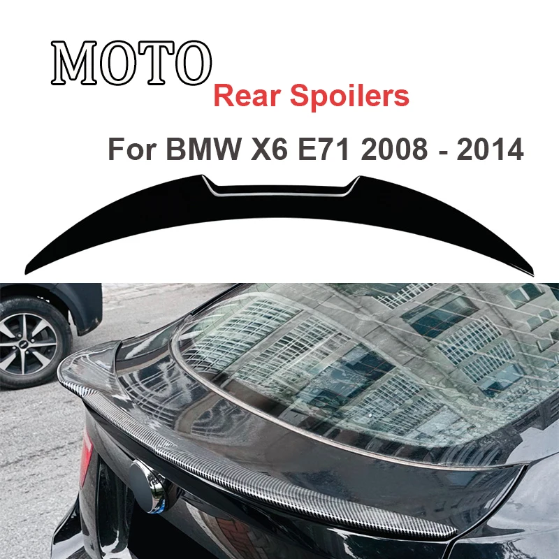 Задние спойлеры задней двери задние для BMW X6 E71 2008-2014 задний спойлер багажника