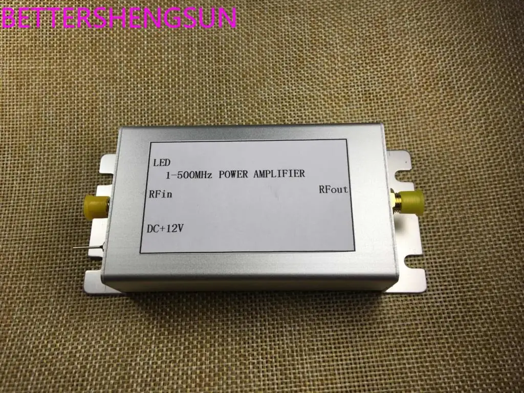 

RF Power Amplifier Broadband HF FM VHF UHF 1-500mhz 1.6W