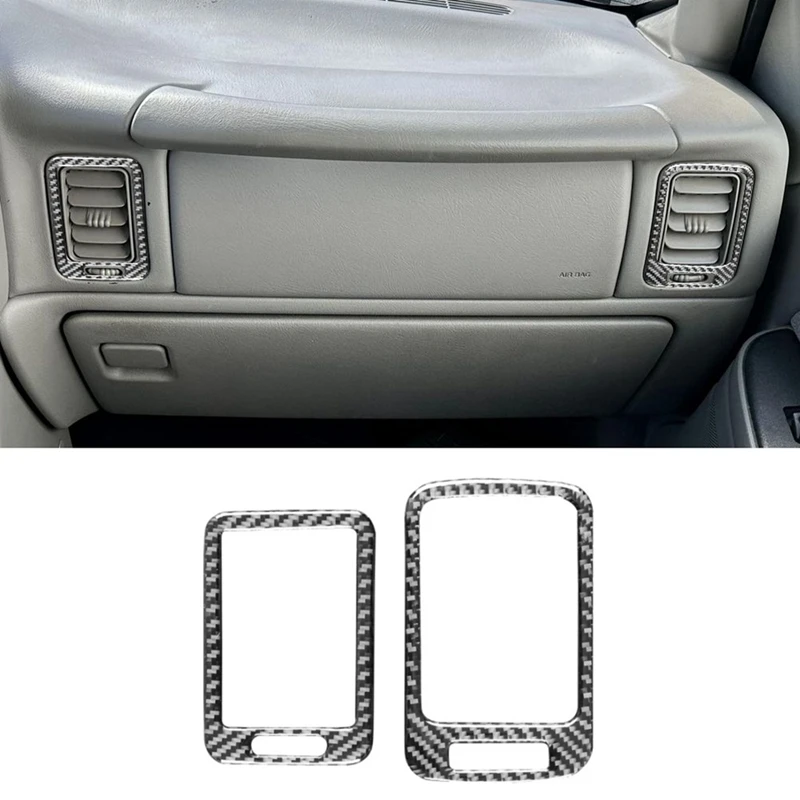 Углеродное волокно для Chevy Silverado 1500 1999-2002 Крышка вентиляционного отверстия