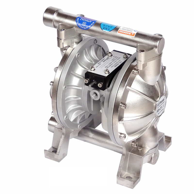 

Портативный пневматический диафрагменный насос prona RS-31 из нержавеющей стали, 1 дюйм, устойчивый к коррозии, пневматический двойной диафрагм...