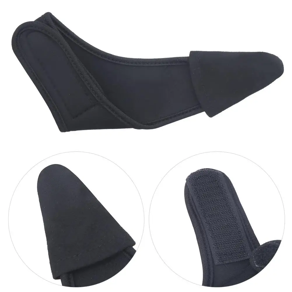 2 шт. нескользящие регулируемые рыболовные перчатки — защита на один палец для