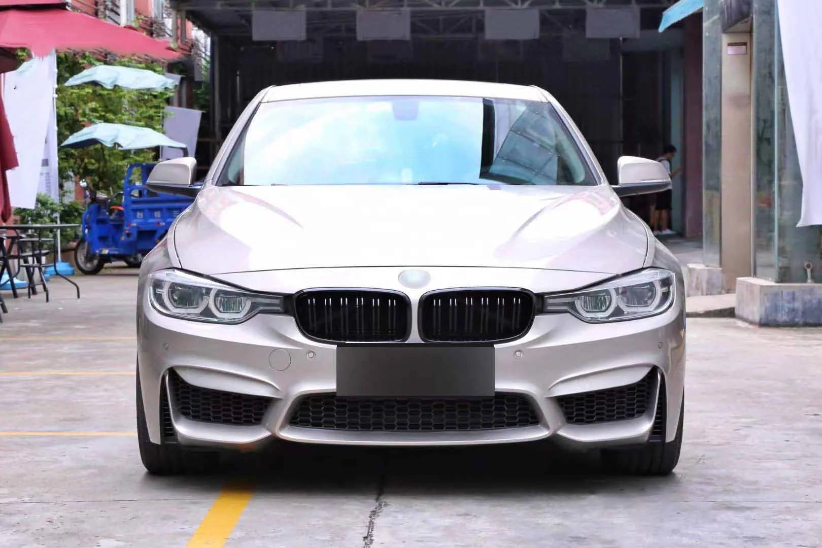 Роскошные комплекты кузова для BMWs 3 серии F30 F35 BRILLIANCE facelift M3 наконечники боковой