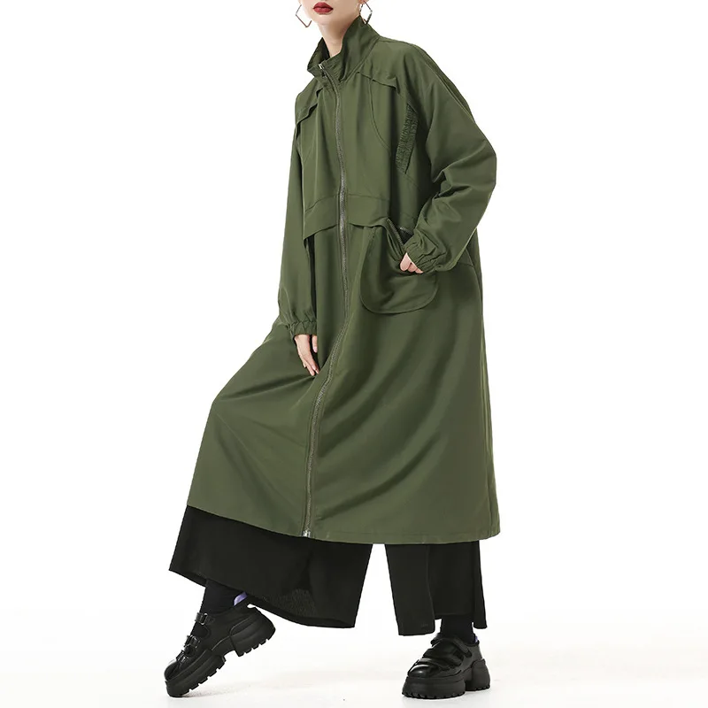 Vefadisa армейский зеленый 202 весна-осень новый повседневный женский плащ с