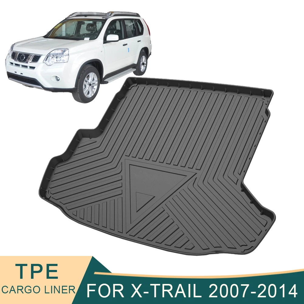 

For Nissan X-Trail T31 2007-2014 Auto Car Cargo Liner All-Weather TPE Non-slip Trunk Mats Boot Tray Carpet Interior Accessories