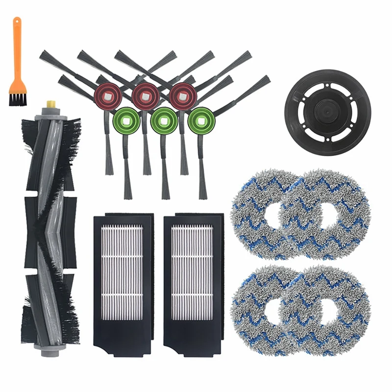 

For Ecovacs T10 TURBO Sweeper Parts Main Brush Side Brush Filter Mop Mop Holder Parts
