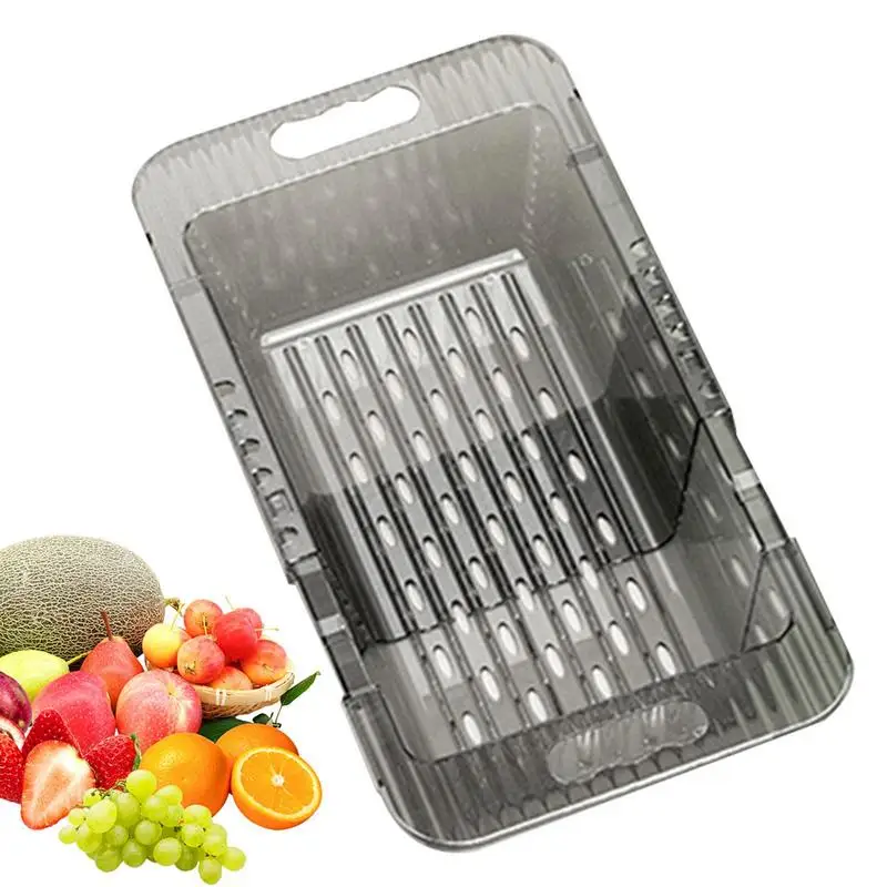 

Выдвижной дуршлаг для раковины регулируемый дуршлаг для раковины дуршлаг корзина для мытья овощей фруктов сухая посуда