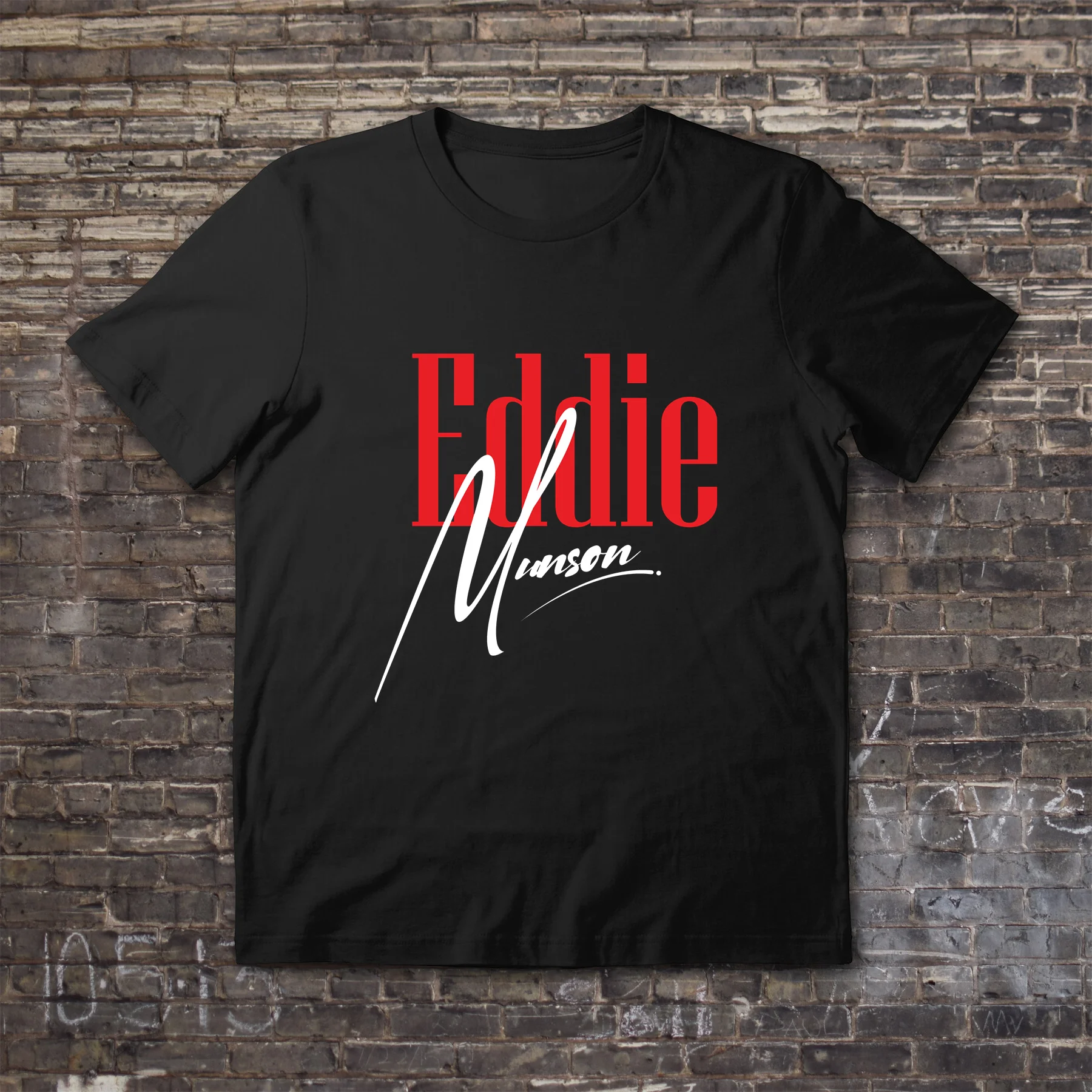 

Amazing Tees Male T Shirt Casual Oversized Essential Stranger Things Eddie Munson Classic T-shirt Men T-shirts Graphic S-3XL