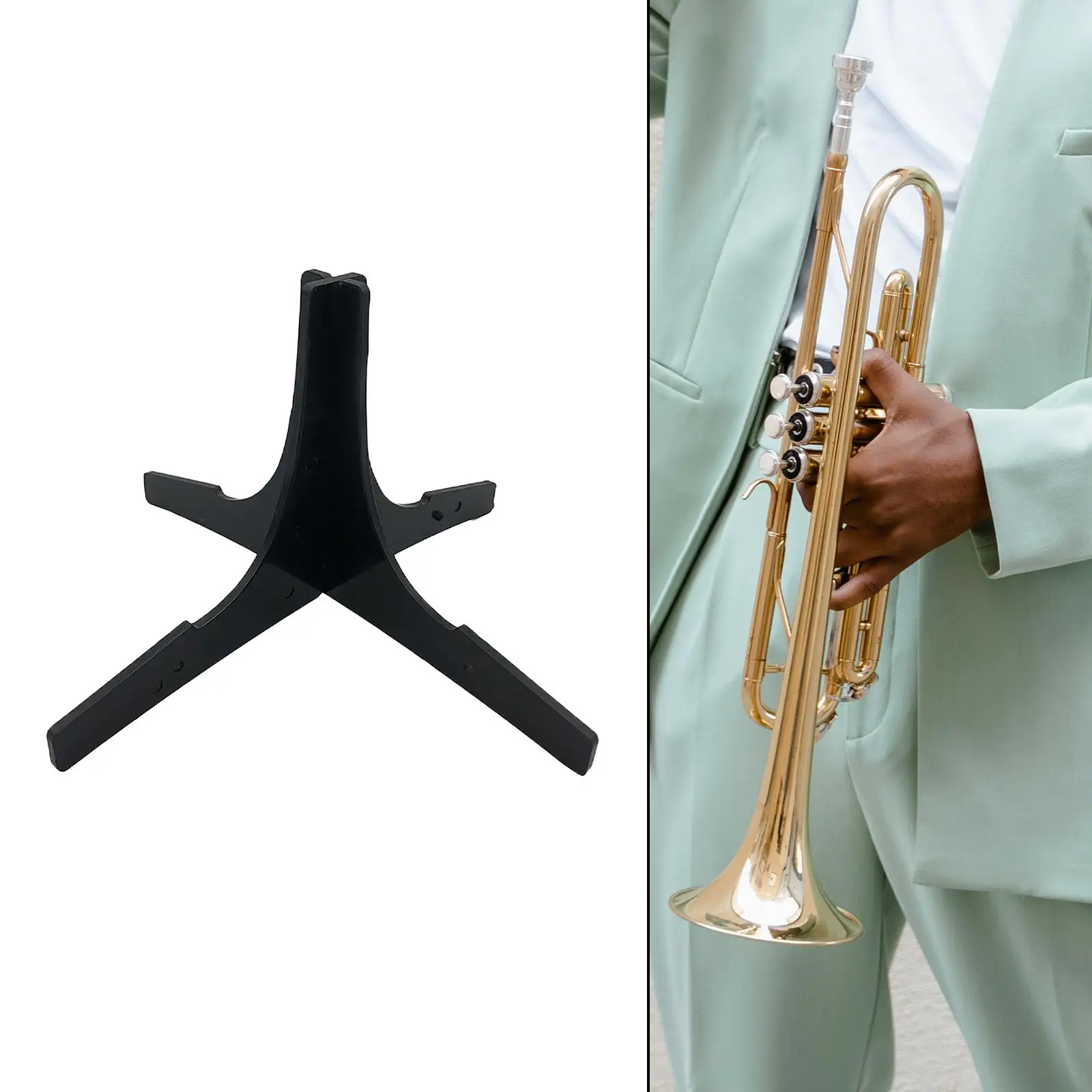 Подставка для флейты держатель 4-ножная стойка кларнета кронштейн |