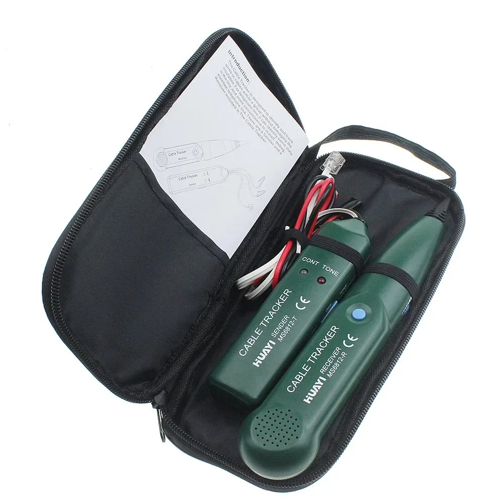 Кабельный тестер MS6812 профессиональный детектор LAN линии UTP STP прибор для