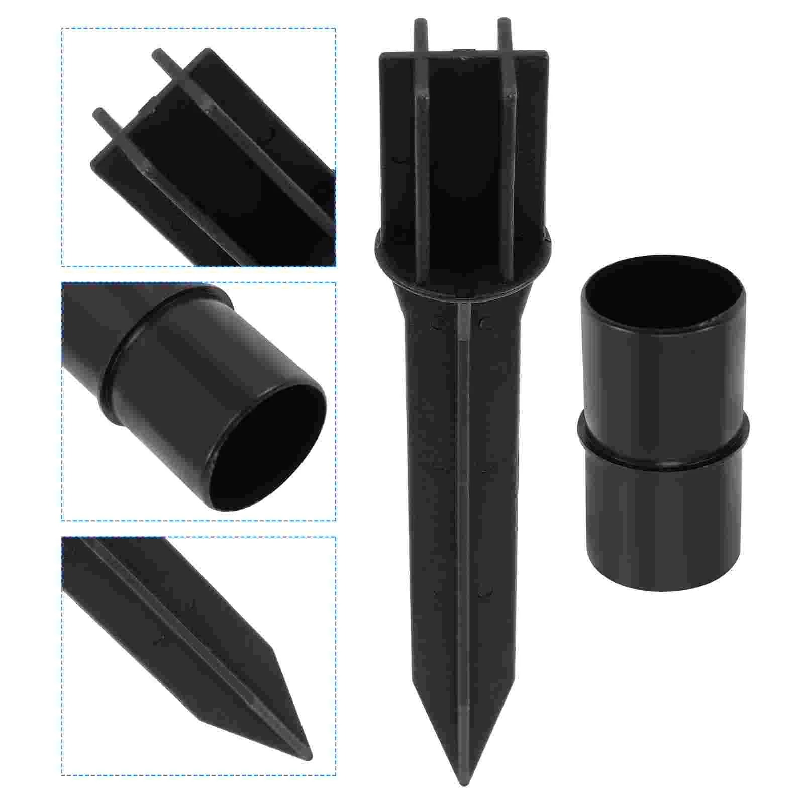 

4 Pcs Floor Lamp Accessories Plastic Fence Replacement Stakes Solar Lights Outdoor Ground Landscaping