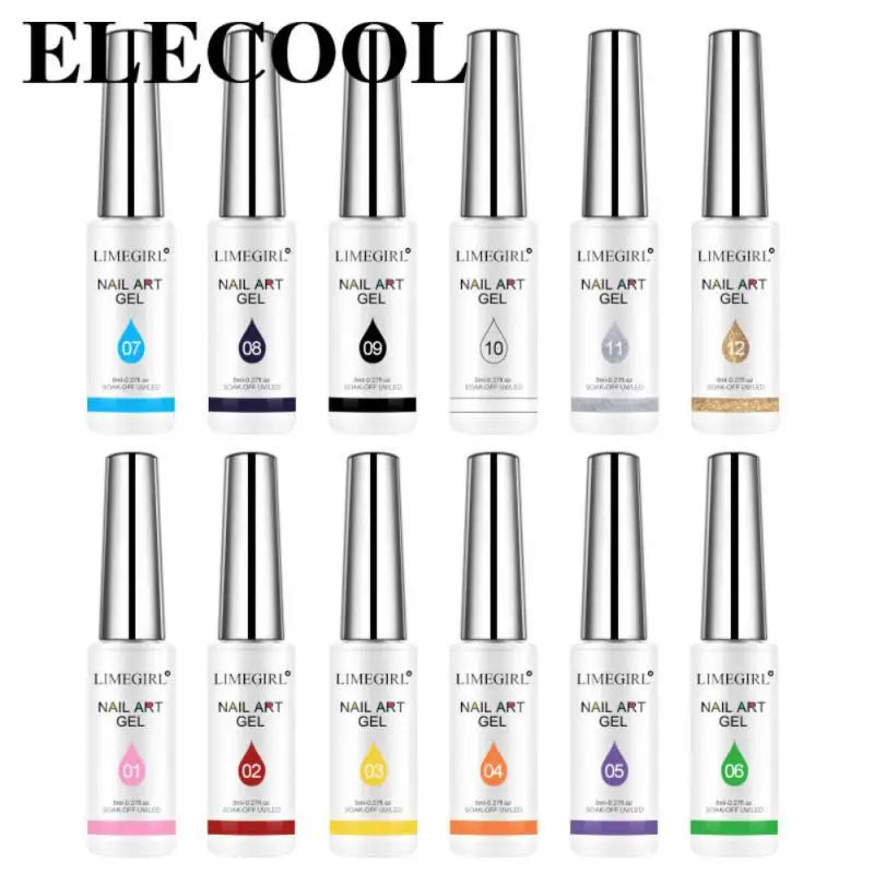 

Nail Polish Nail Art Lacquer Creativity One-time Molding Elastic Wire Drawing And Pulling Line Adhesive Agent Spider Glue Nails