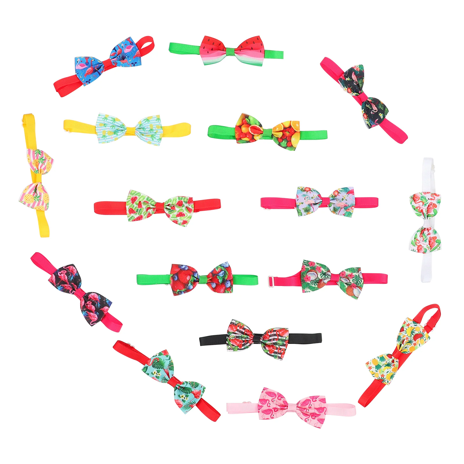 

Dog Bow Collar Tie Pet Cat Bandanabows Bowtie Decorative Kitten Accessories Grooming Birthday Necklace Neck Bowties Neckerchief