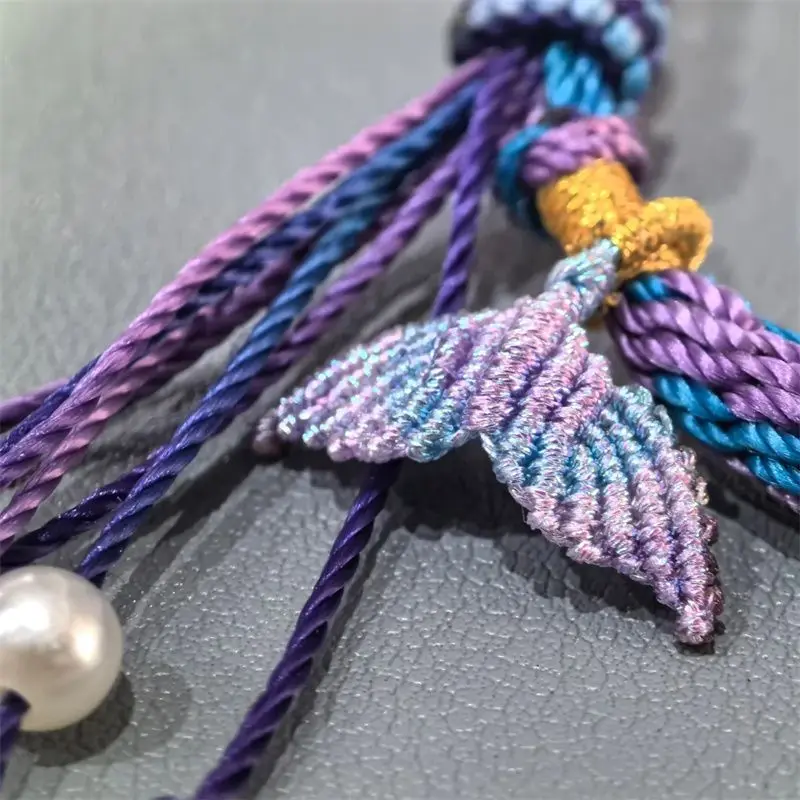 Плетеный браслет для косплея Qi Yu Rafayel из игры Love and Deepspace модный регулируемый