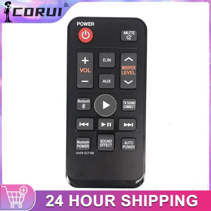 1/2/6PCS Audio Sound Bar AH59-02710B remote control Replacement for Samsung HW-J250 HW-JM25 ECHO Soundbar Remote Controller