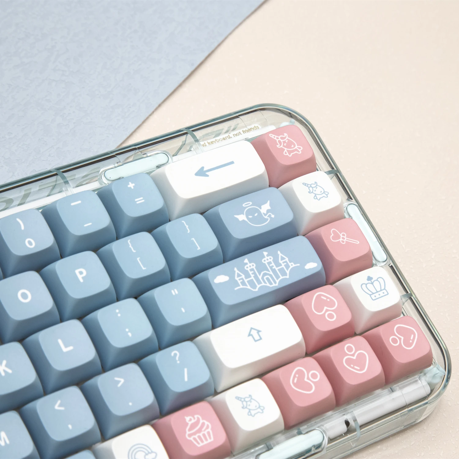 134 Keys Sky City Keycaps XDA Profile PBT Dye Sublimation for MX Switch Fits 61 64 68 87 96 104 108 Mechanical Keyboard |
