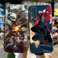 popular marvel phone case for huawei honor 7a 7x 8 8x 8c 9 v9 9a 9x 9 lite 9x lite back silicone cover coque black carcasa