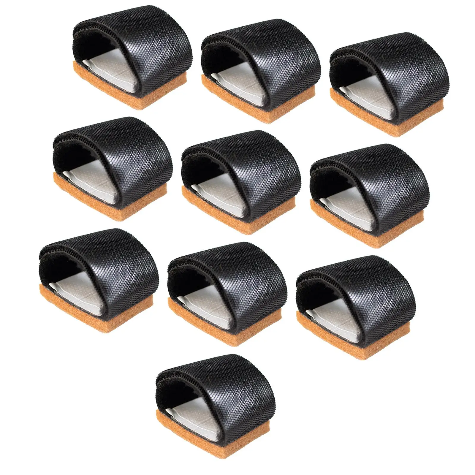 

10x Chair Leg Cover Chair Leg Protector Rocking Chair Feet Pad Chair Foot Tubing Caps Cover for Patio Office Supplies