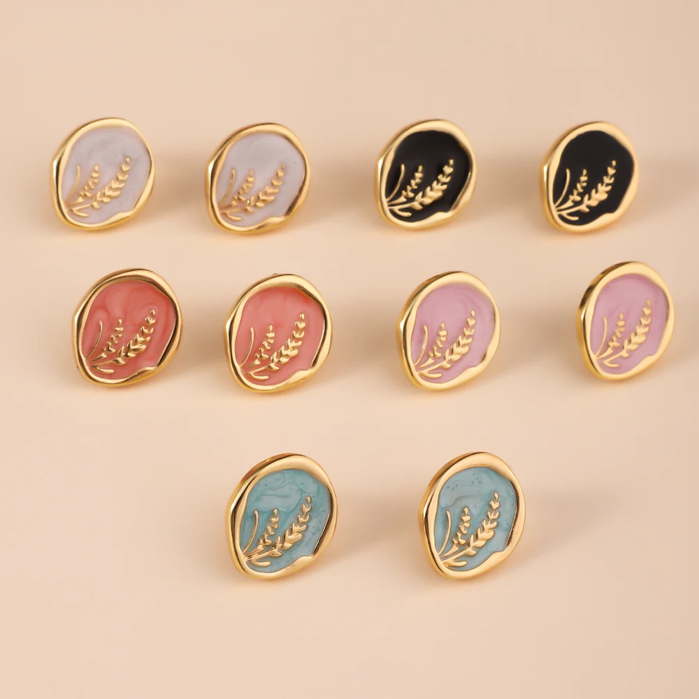 Легкие роскошные высококачественные серьги из нержавеющей стали для женщин