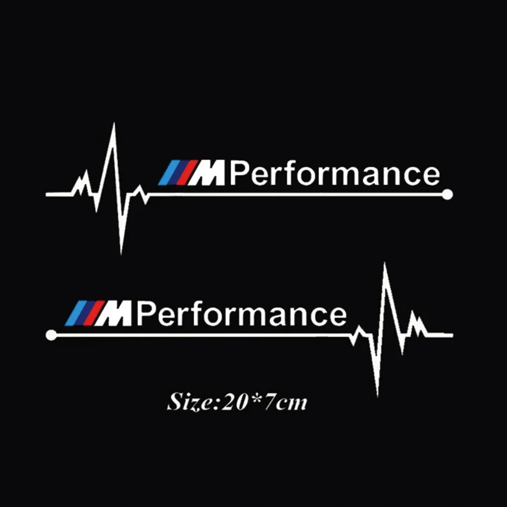 

2 шт. наклейка на кузов автомобиля для BMW M Performance X1 X3 X5 X6 M3 M5 M6 E28 E30 E36 E46 F84 F87 F10 F20 F30 G01 G20 G30 Автомобильные аксессуары