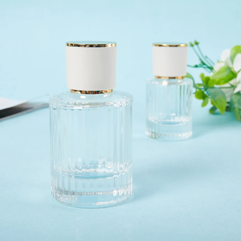 30/50ML Luxury Perfume Glass Spray Bottle Portable Clear Cosmetics Alcohol Atomizer High Capacity Empty Bottles Refillable