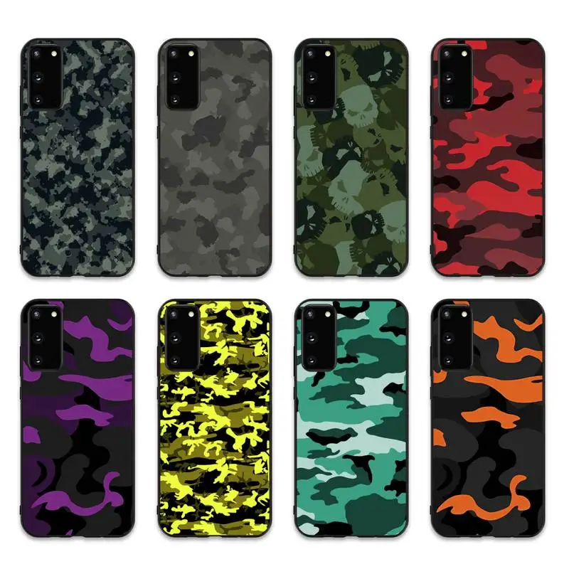 

Camouflage Camo Phone Case for Samsung S10 21 20 9 8 plus lite S20 UlTRA 7edge