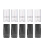 25 шт., прозрачные пластиковые контейнеры для губ