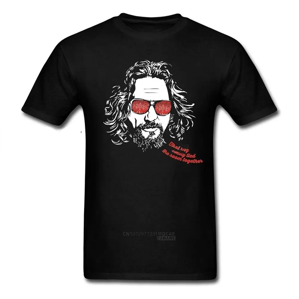 Хипстерская футболка с графическим рисунком The Big Lebowski Dude Kpop Одежда для мужчин